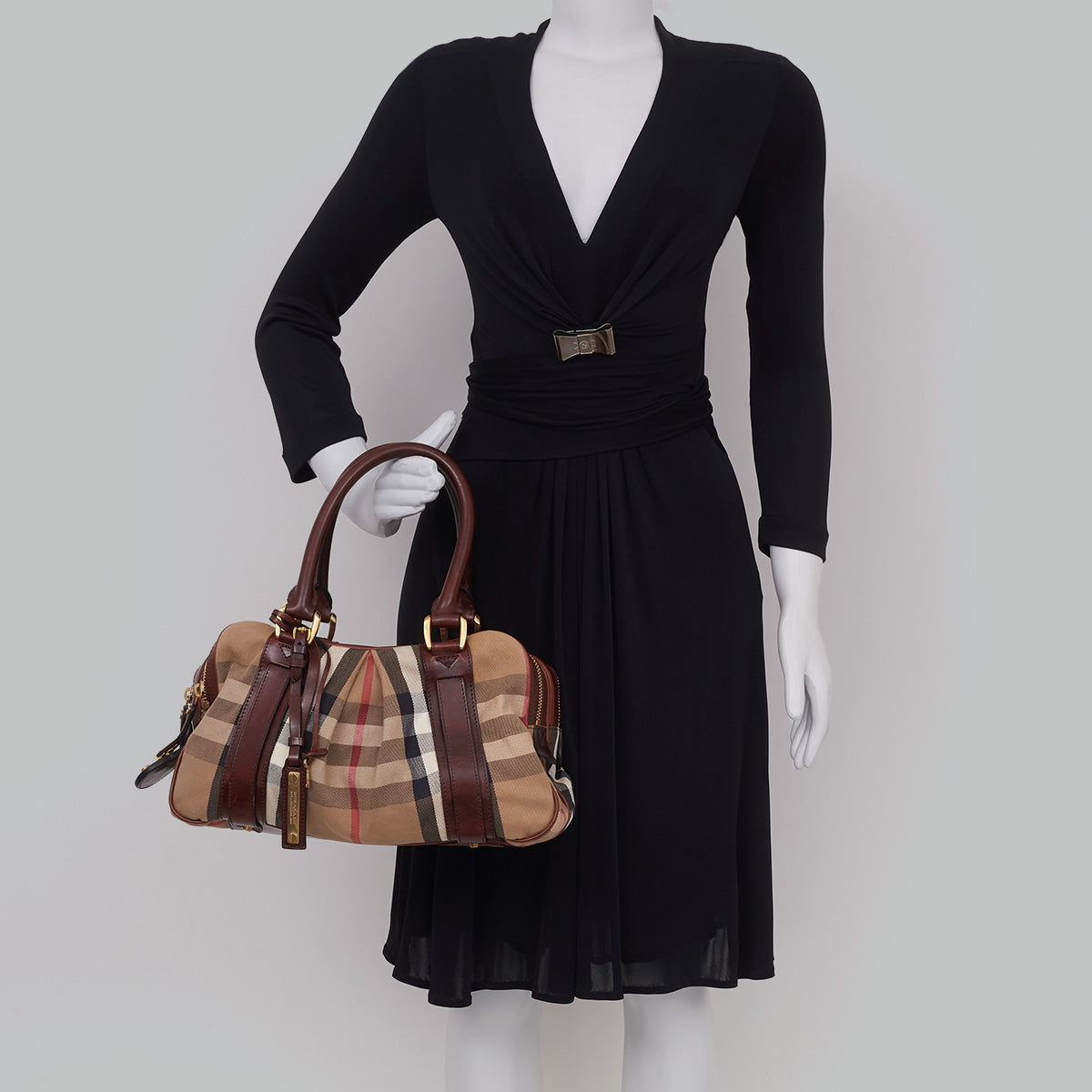 Bolsa Burberry Xadrez