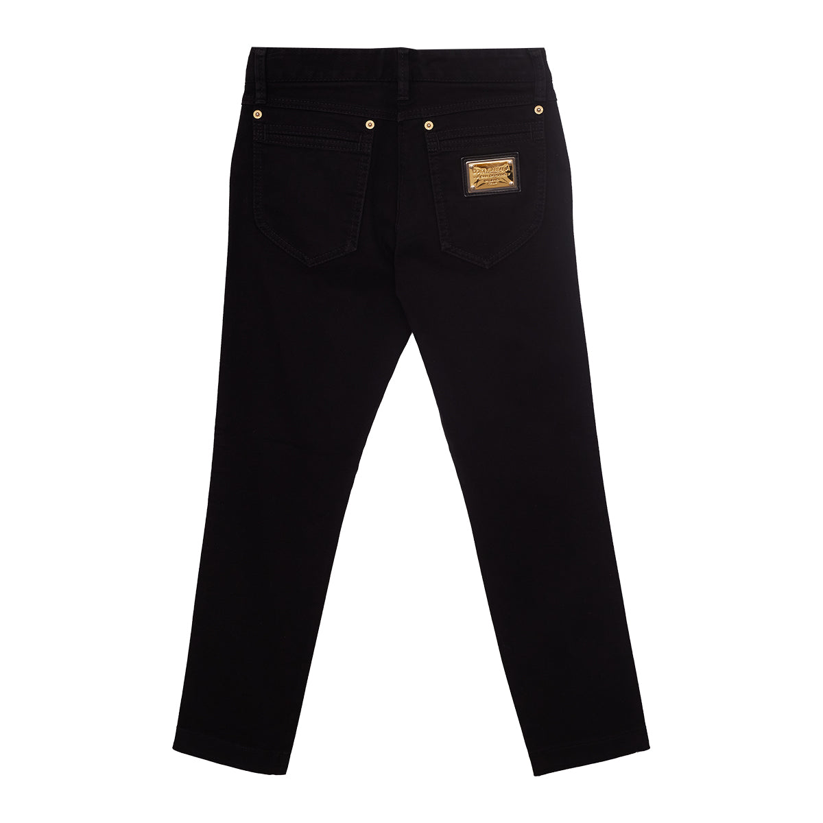 Calça Dolce & Gabanna Jeans Preta Tam. 34 Br