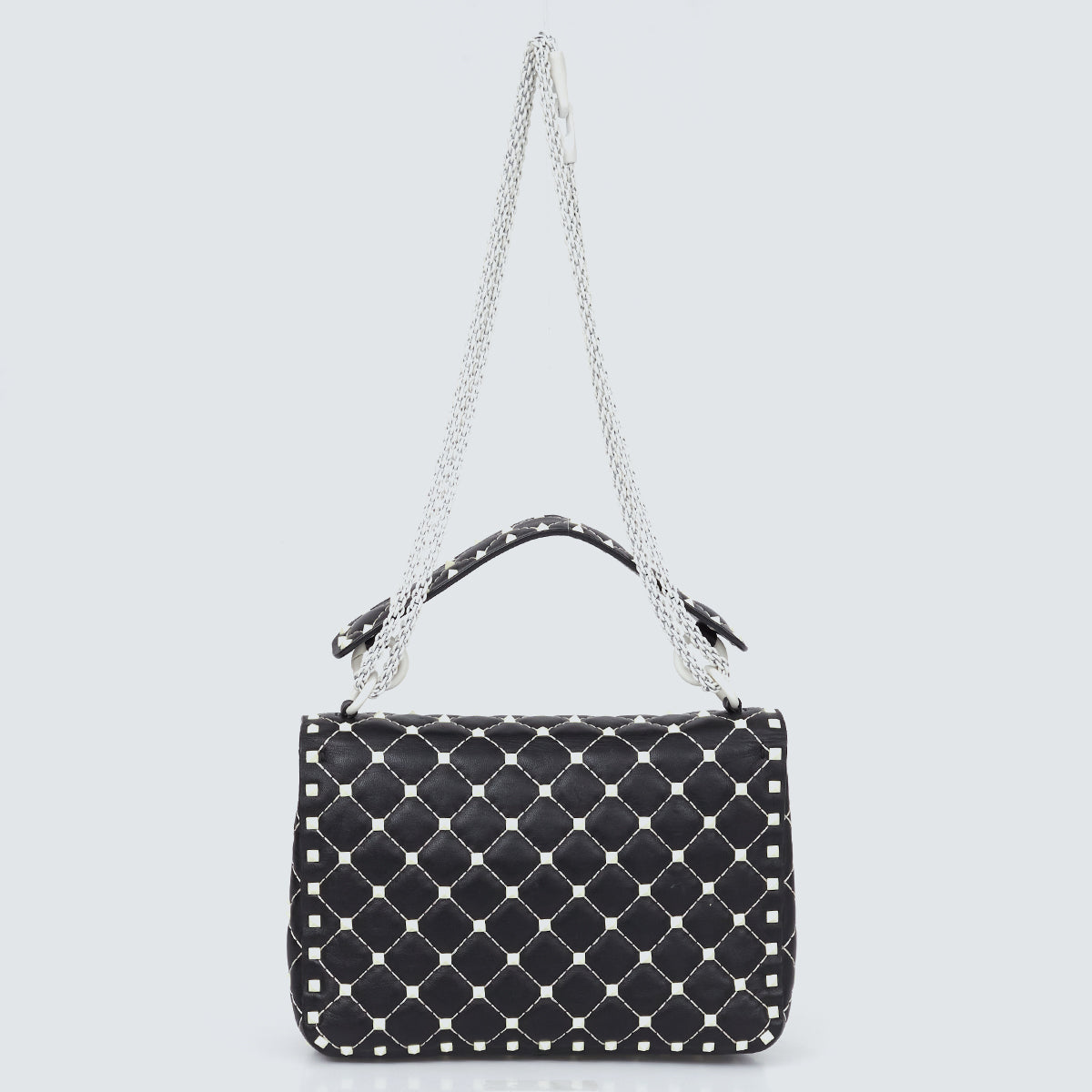 Bolsa Valentino Roman Stud Preta