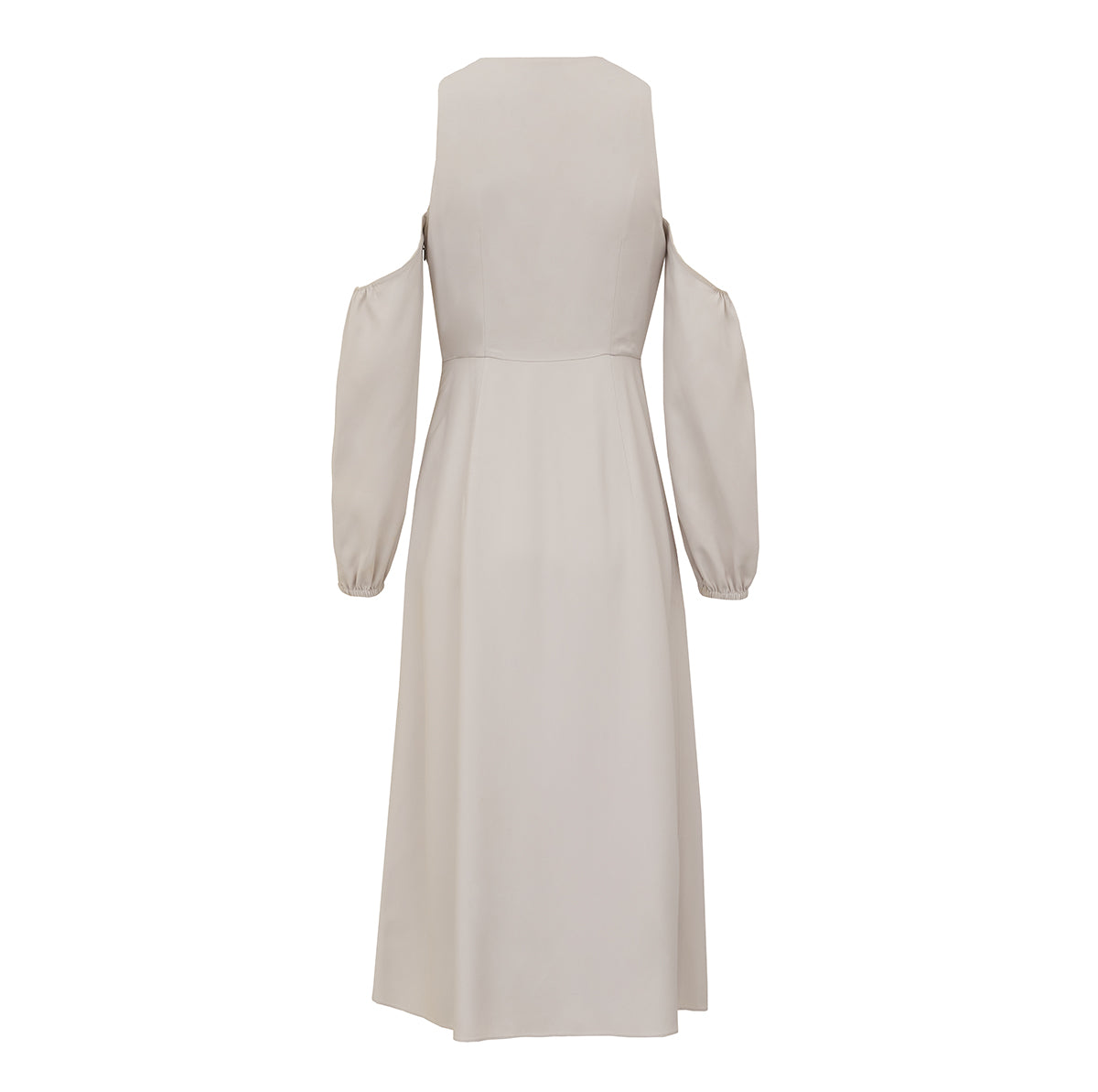 Vestido Nk Cinza Claro Tam. 38 Br