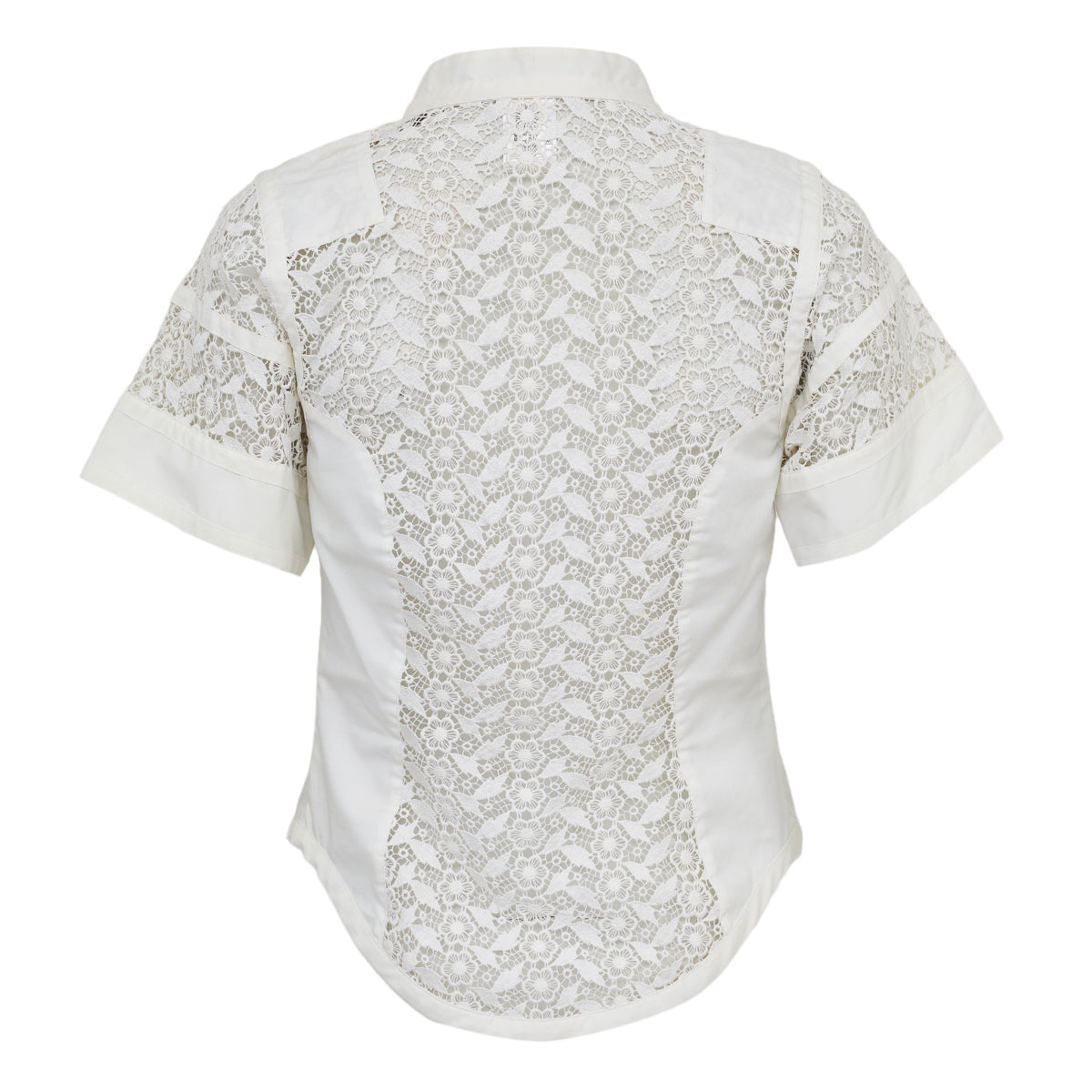 Blusa Cholé Branca Renda Tam 34 Br