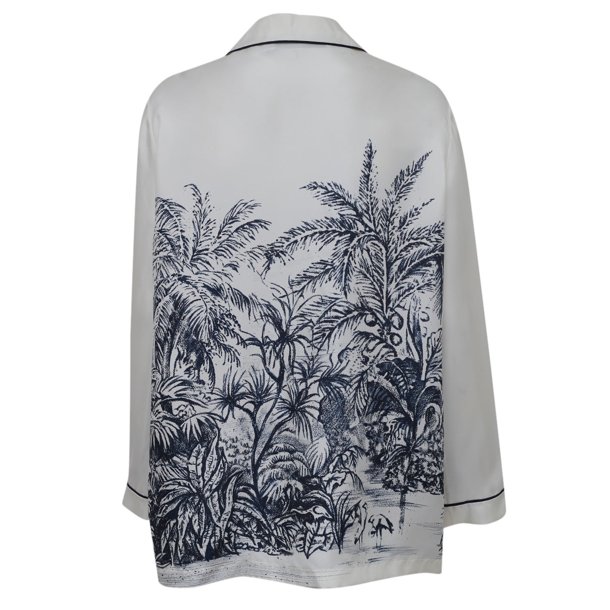 Camisa Christian Dior Estampa de Palmeiras Tam. 44 Br