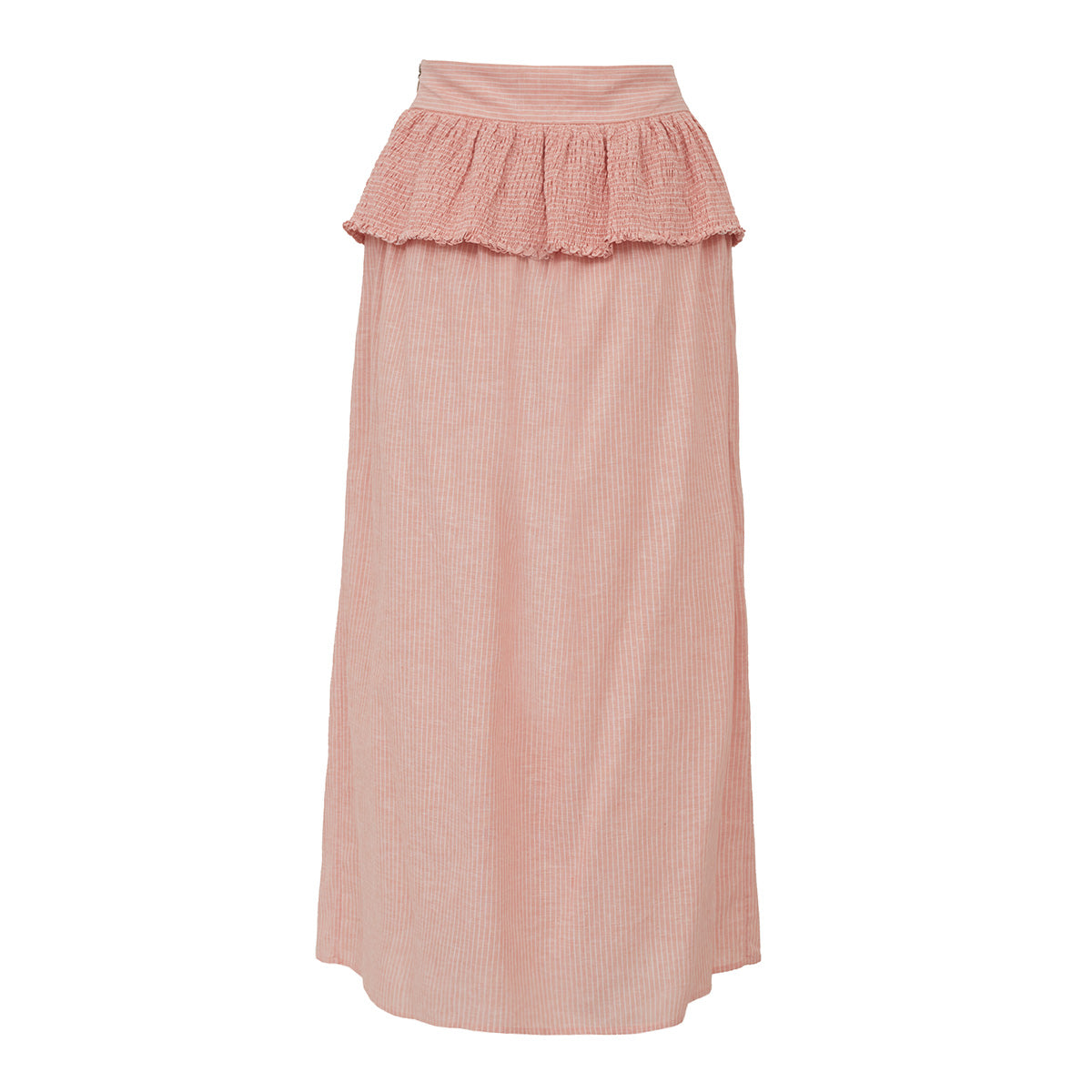 Saia Paula Raia Salmão Listrada TAM. 38 BR