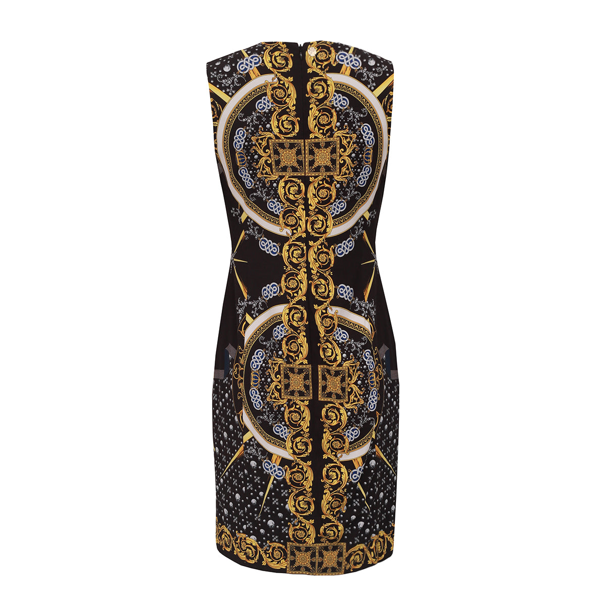 Vestido Versace Preto Estampado TAM. 42 BR