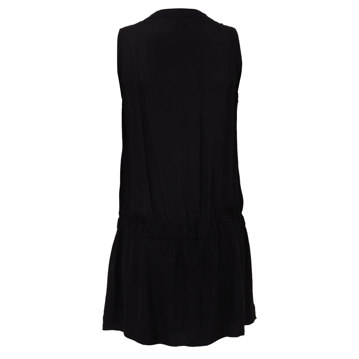 Vestido Gucci Com Ilhós Preto Tam. 38 BR