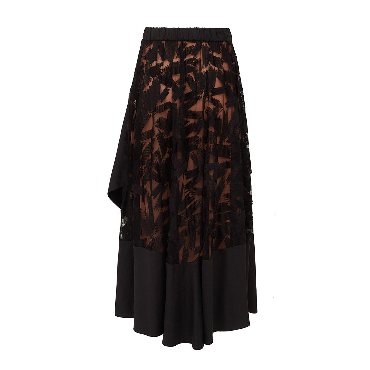 Saia Longa Paula Raia Preta TAM. 36 BR