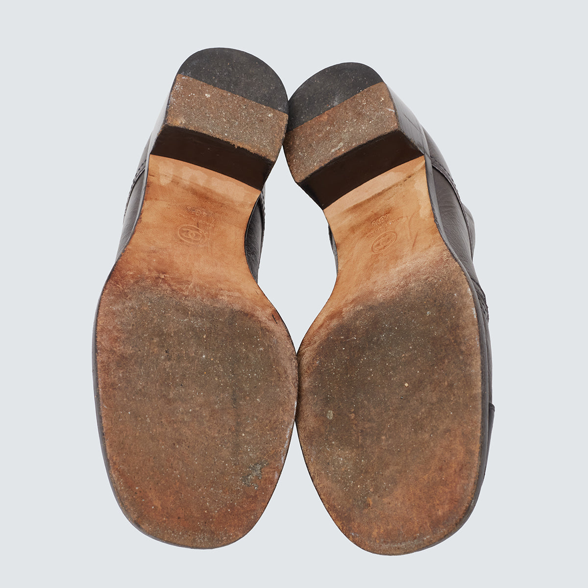 Bota Chanel Metalizada Tam 39 Br