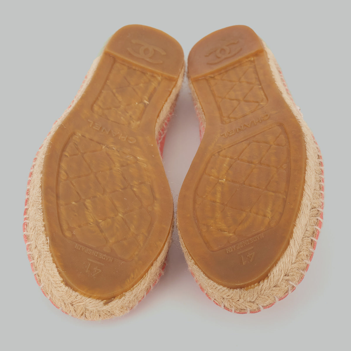 Alpargata Chanel Salmão Tam. 39 Br