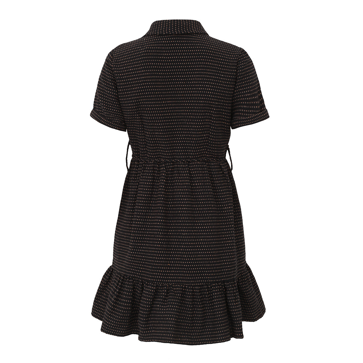 Vestido Cruise Preto de Poá TAM. 36 BR