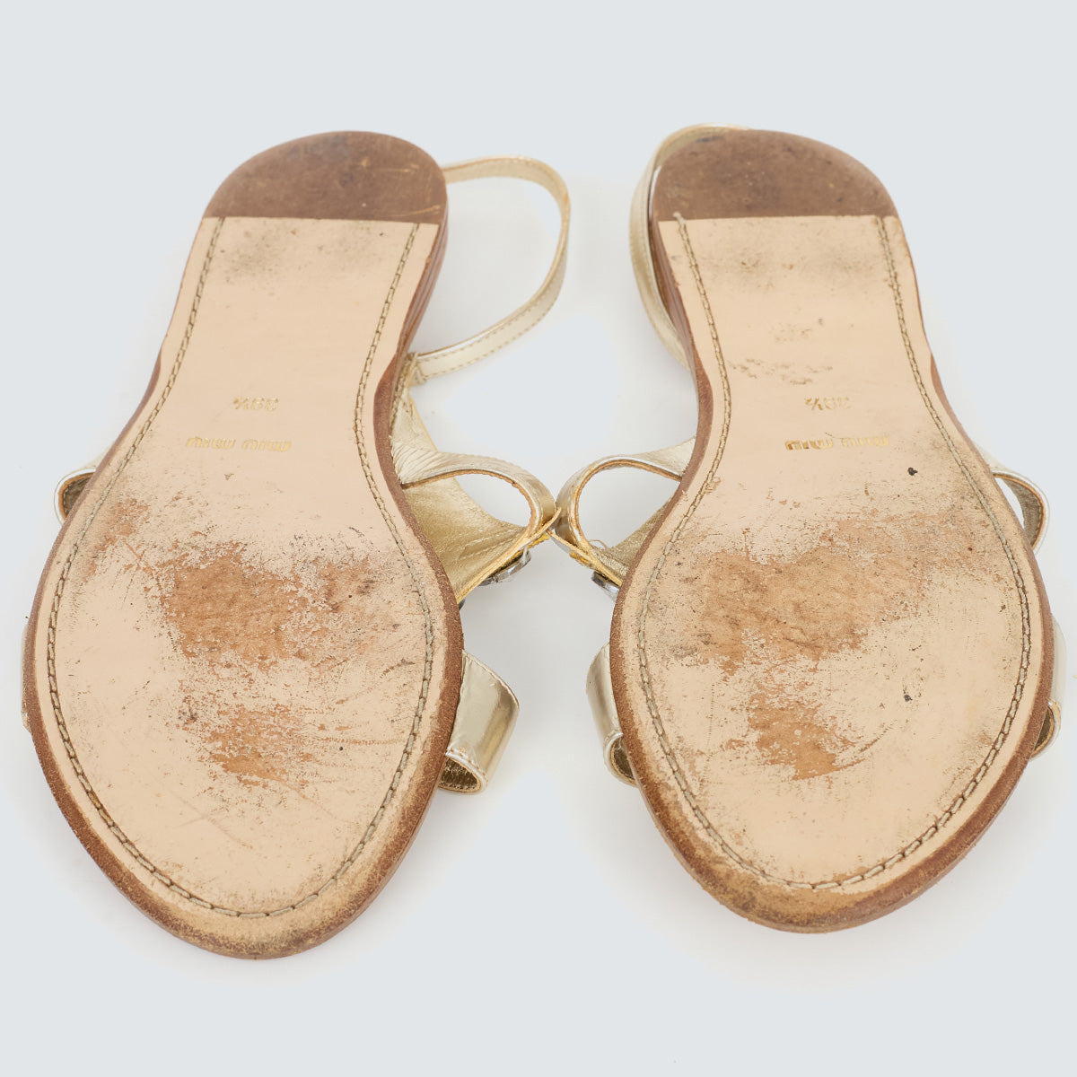 Rasteirinha Miu Miu Tam. 37,5 BR