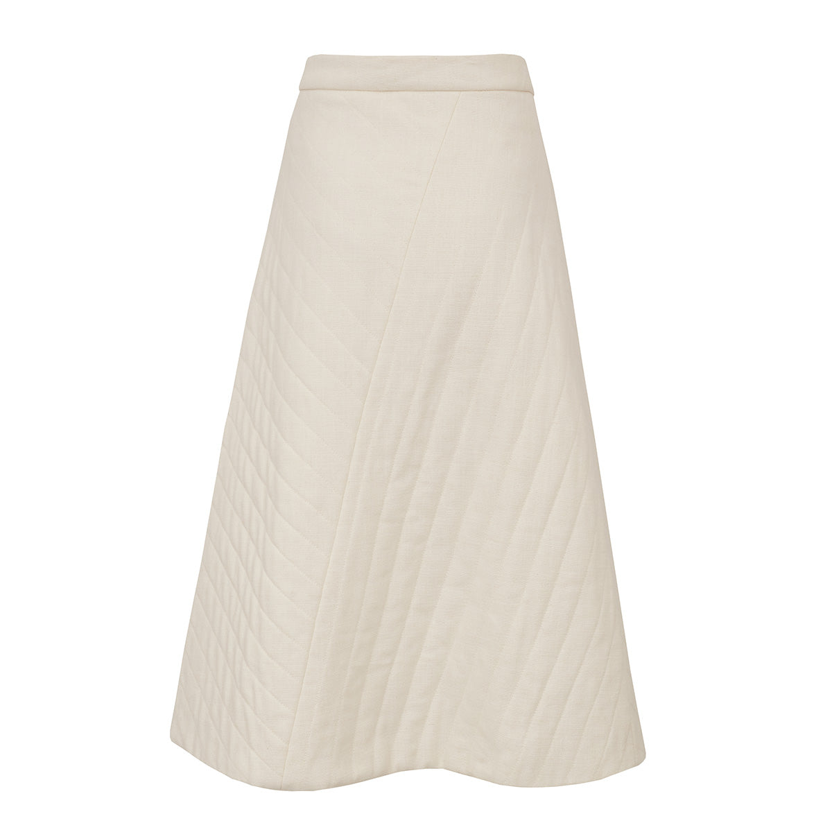 Saia Paula Raia Acolchoada Off White Tam. 36 Br