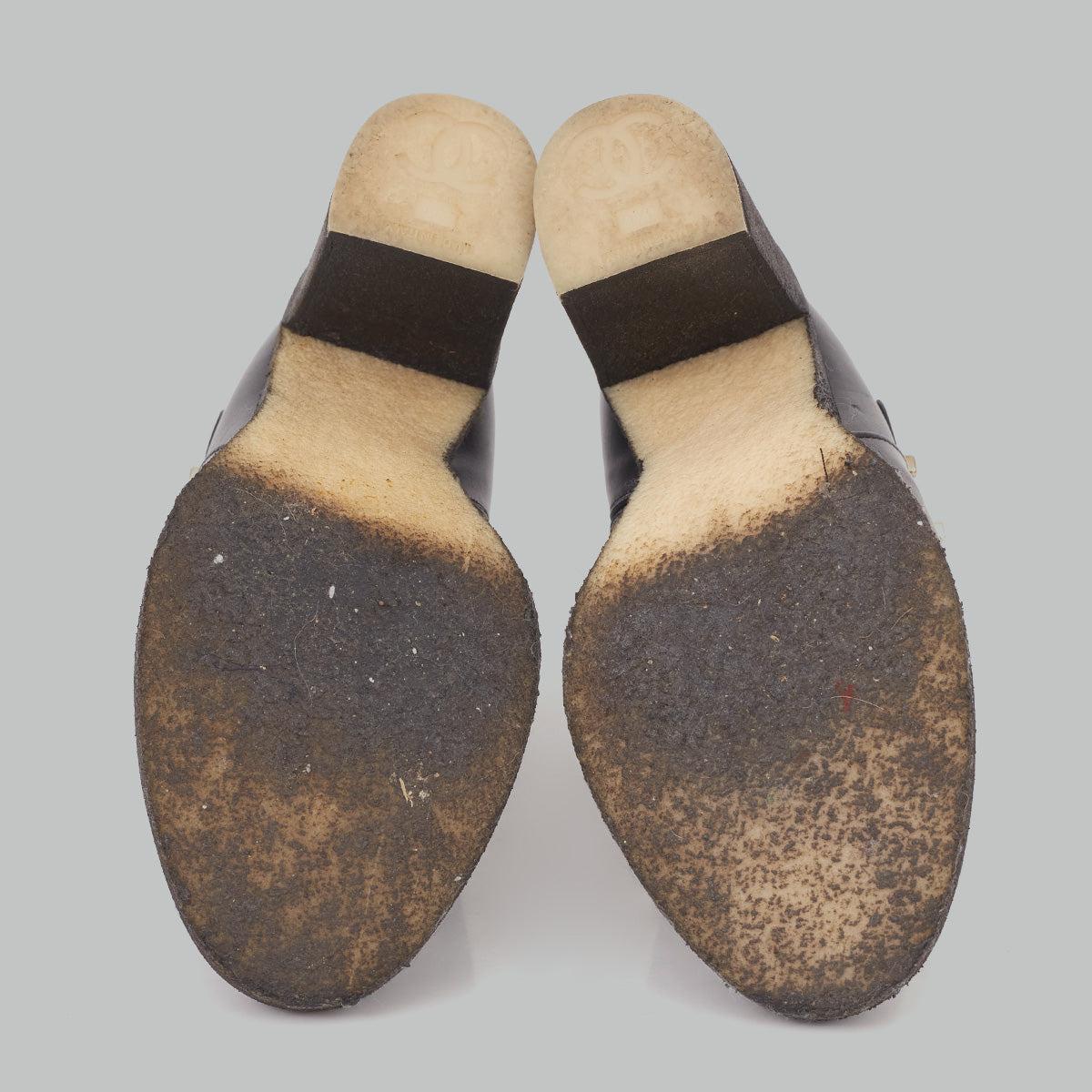 Bota Chanel Preta TAM. 35 BR