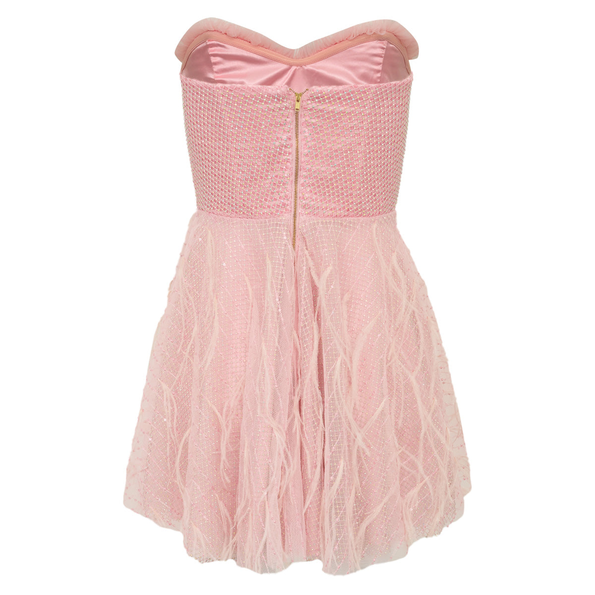 Vestido Love Shack Fancy Rosa Tam. 4 etiqueta