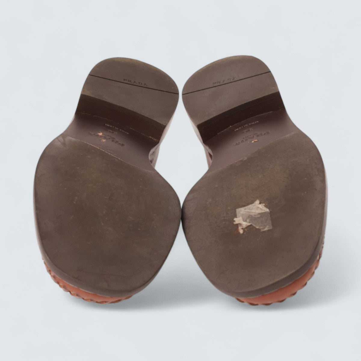 Mocassim Prada Buckled Woven Tam. 34 BR