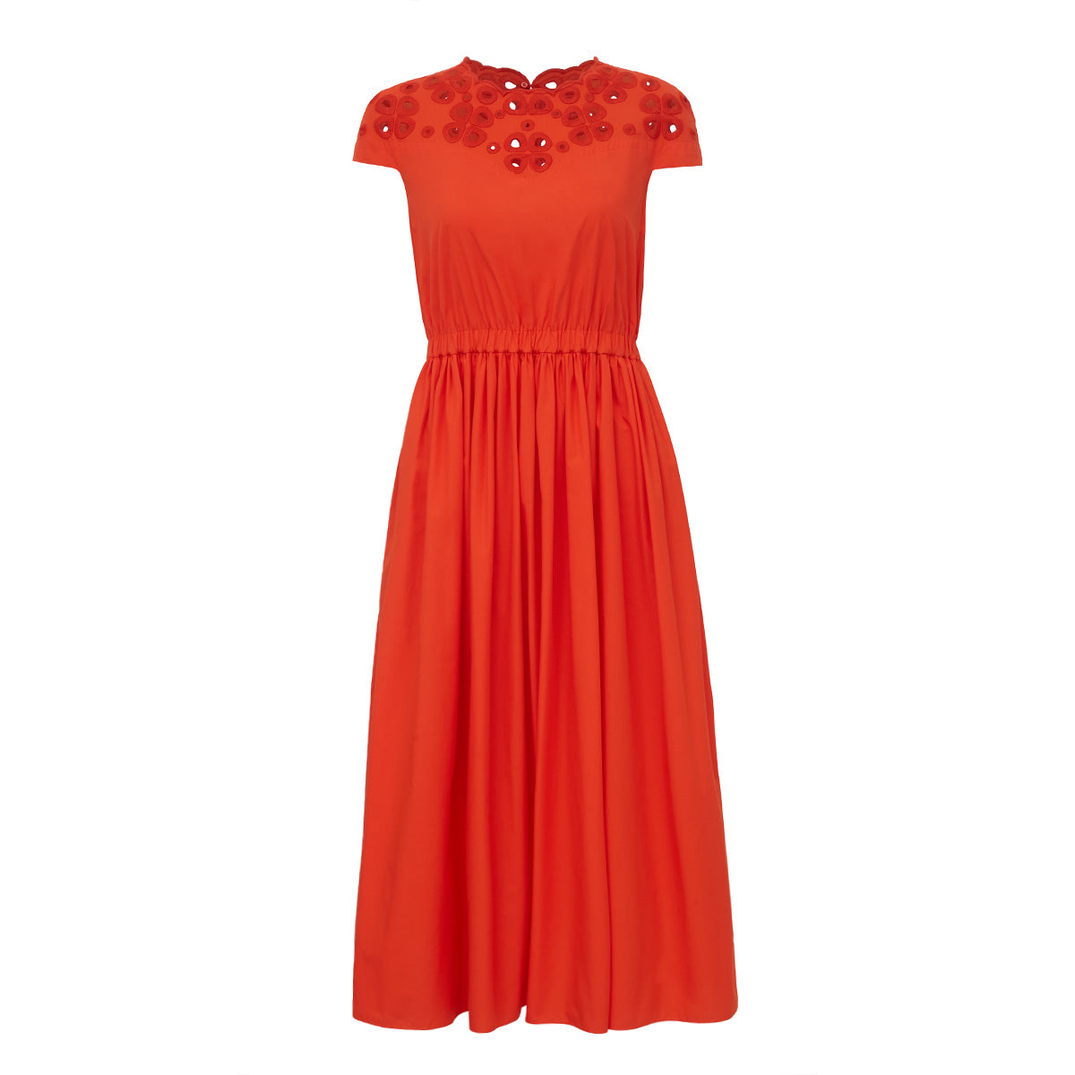 Vestido Fendi Laranja 36 BR – Peguei Bode