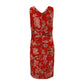 Vestido Dolce & Gabbana Vermelho Estampado TAM. 44 BR