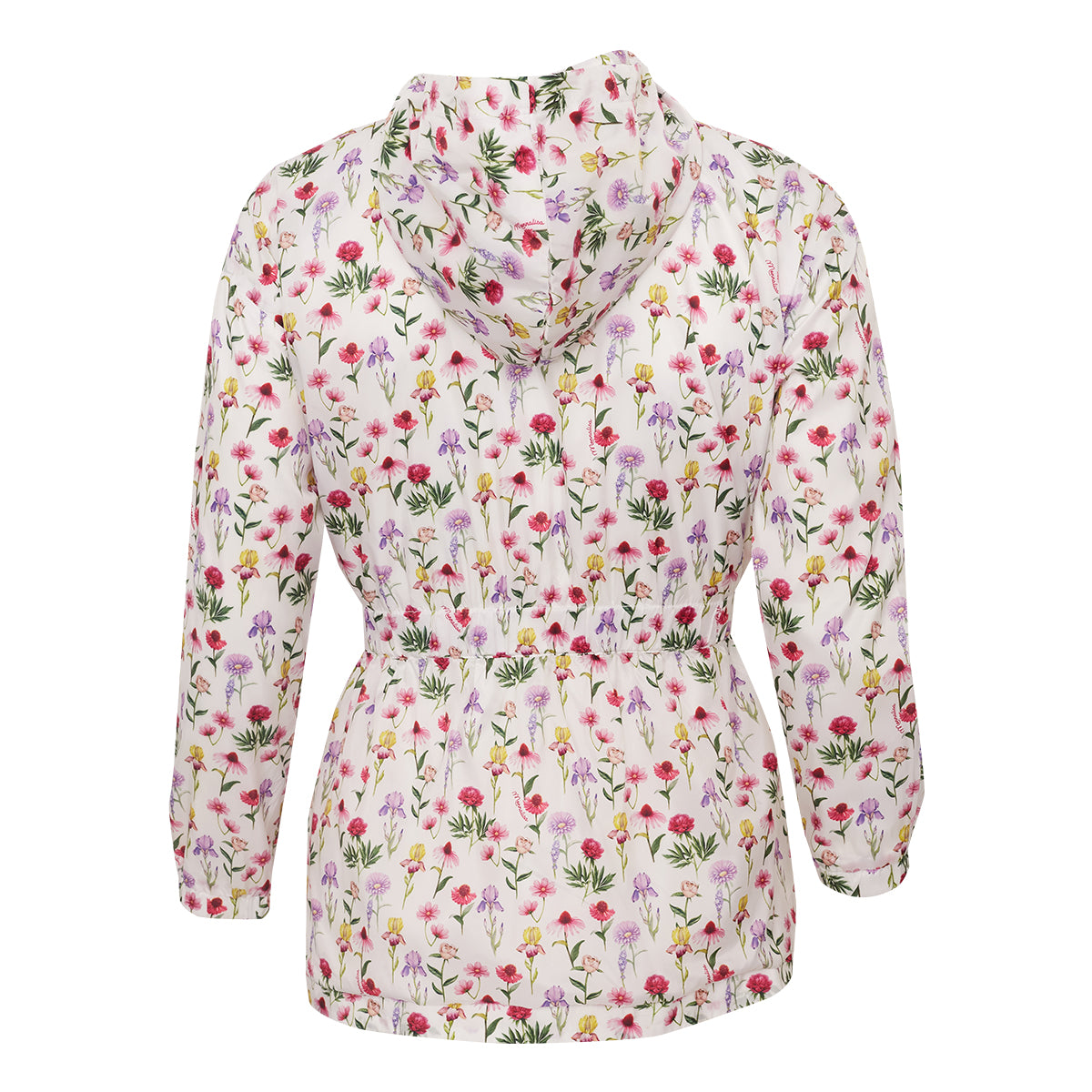 Jaqueta Monnalisa Branca com Flores Infantil Tam. 12 Br