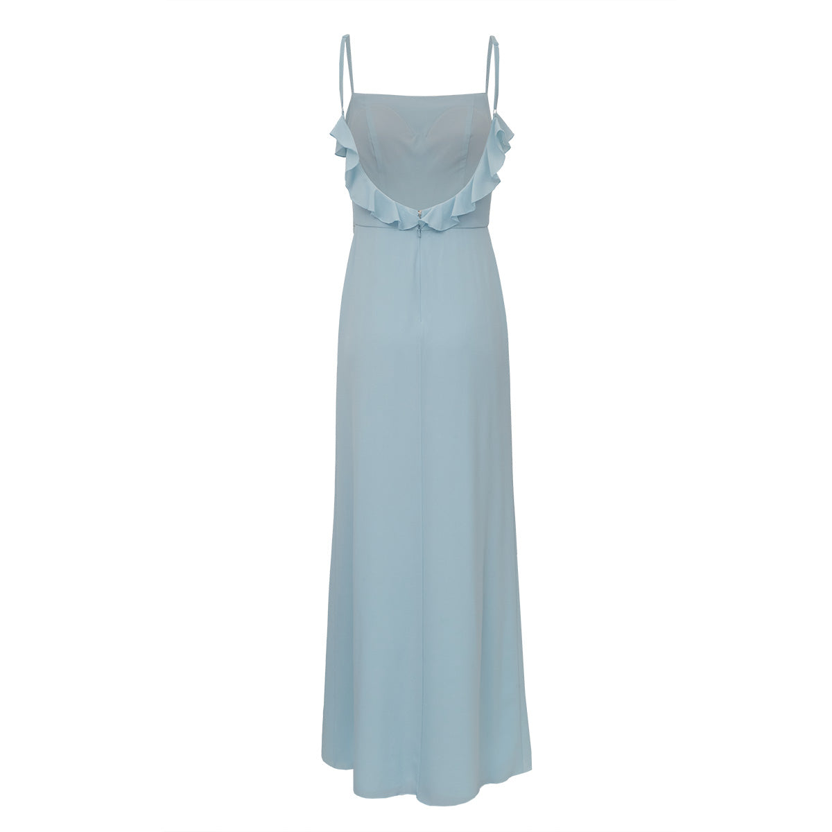 Vestido Vera Wang Longo Azul Tam. 36 Br