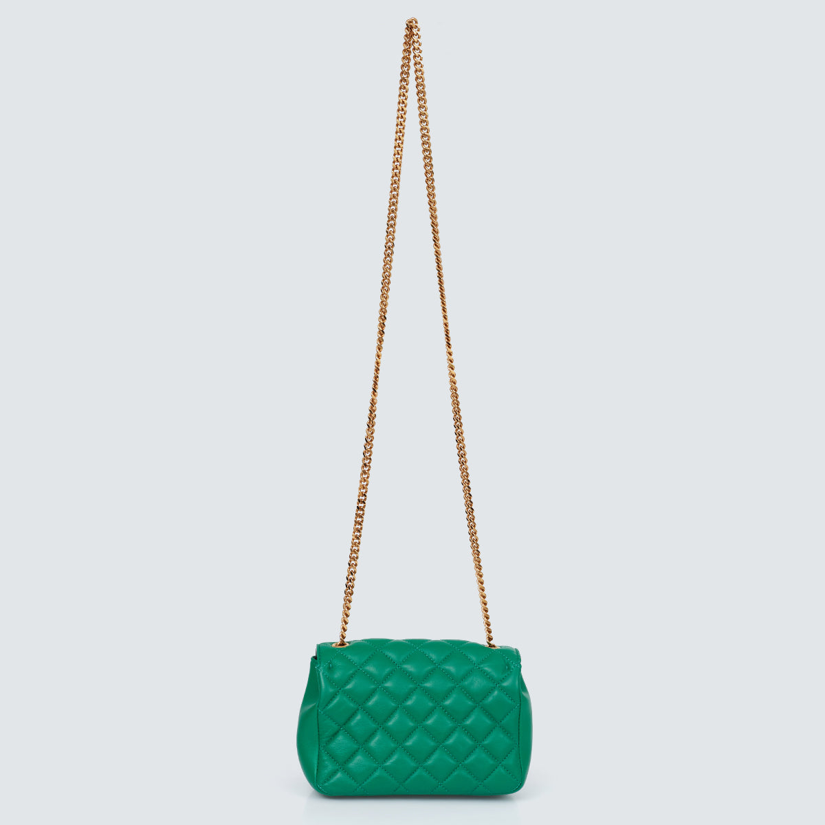 Bolsa Versace Crossbody Couro Verde