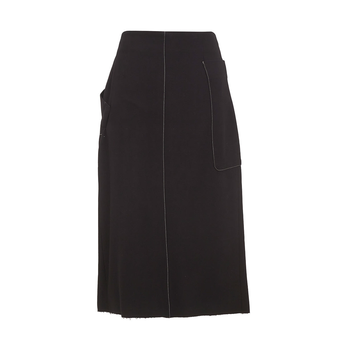 Saia Framed Midi Preta TAM. 38 BR