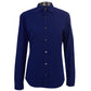 Camisa Burberry Azul Royal Tam. P Br