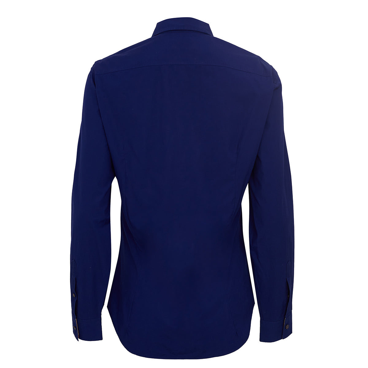 Camisa Burberry Azul Royal Tam. P Br