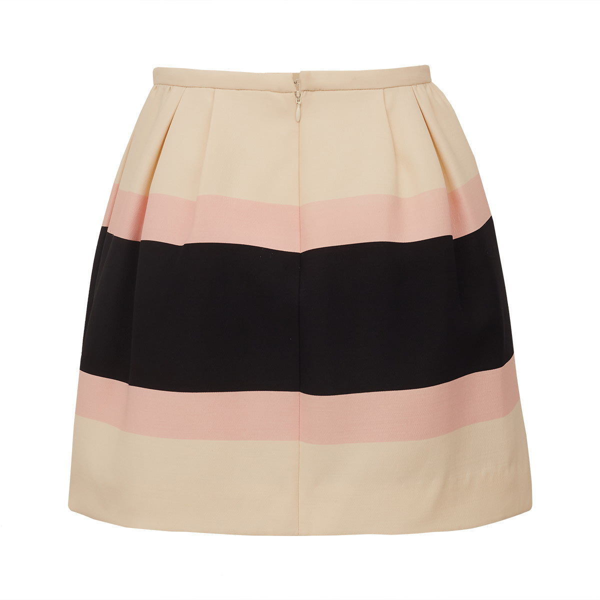 Saia Valentino Creme, Preto e Rosa TAM. 40 BR