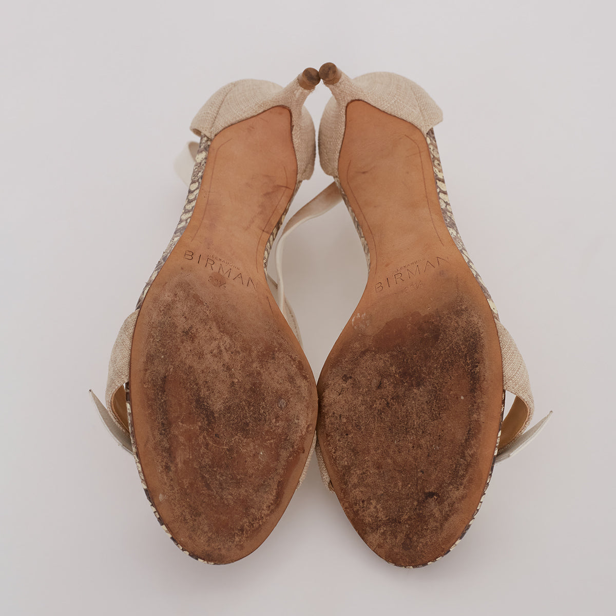 Sandália Alexandre Birman Clarita 55 Branca Tam. 36,5 Br