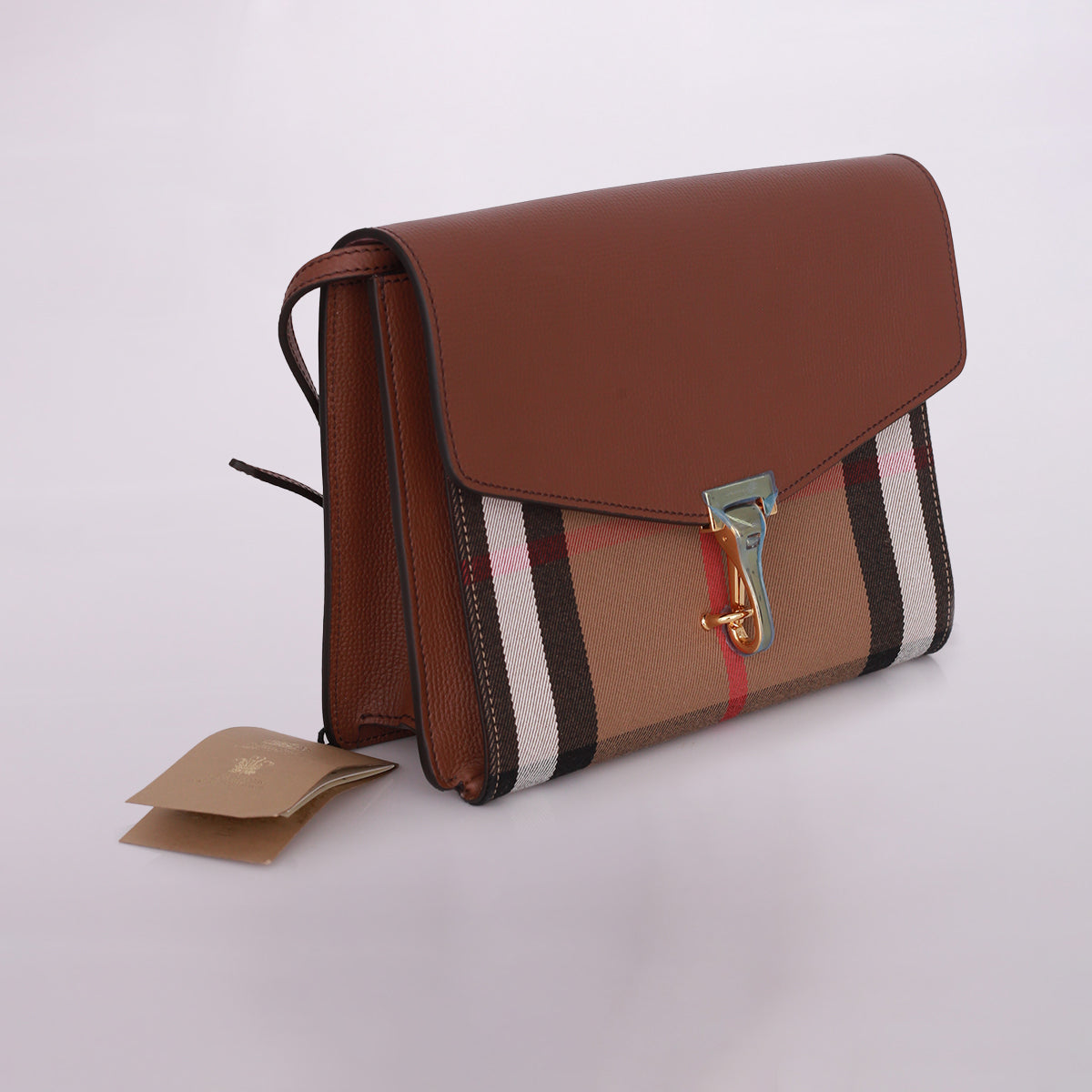 Bolsa Burberry Macken Marrom