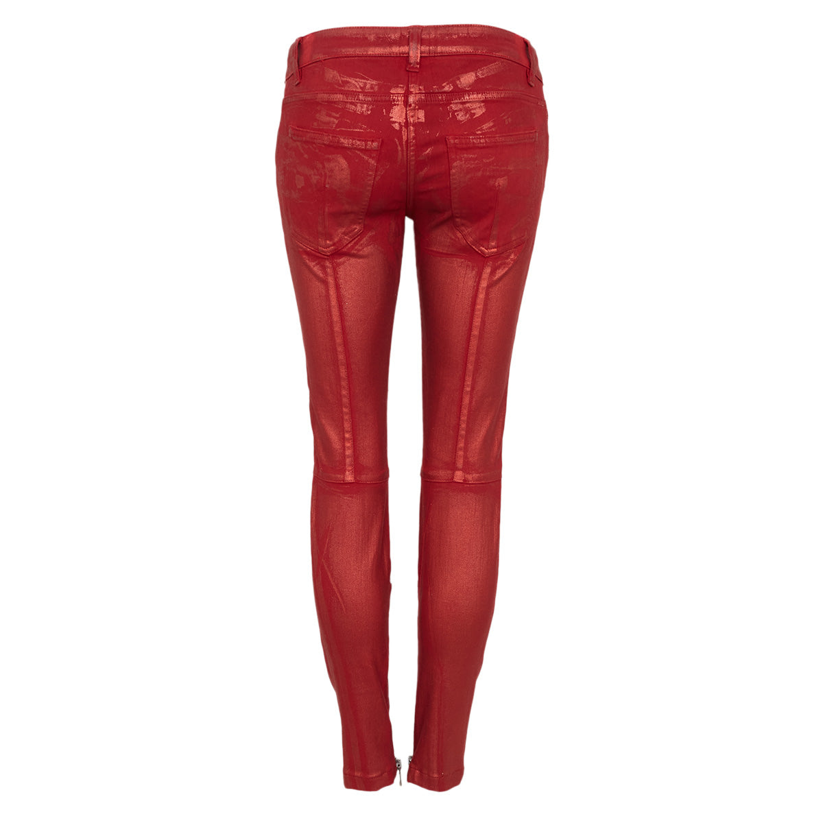 Calça Balmain Vermelha Tam. 36 Br