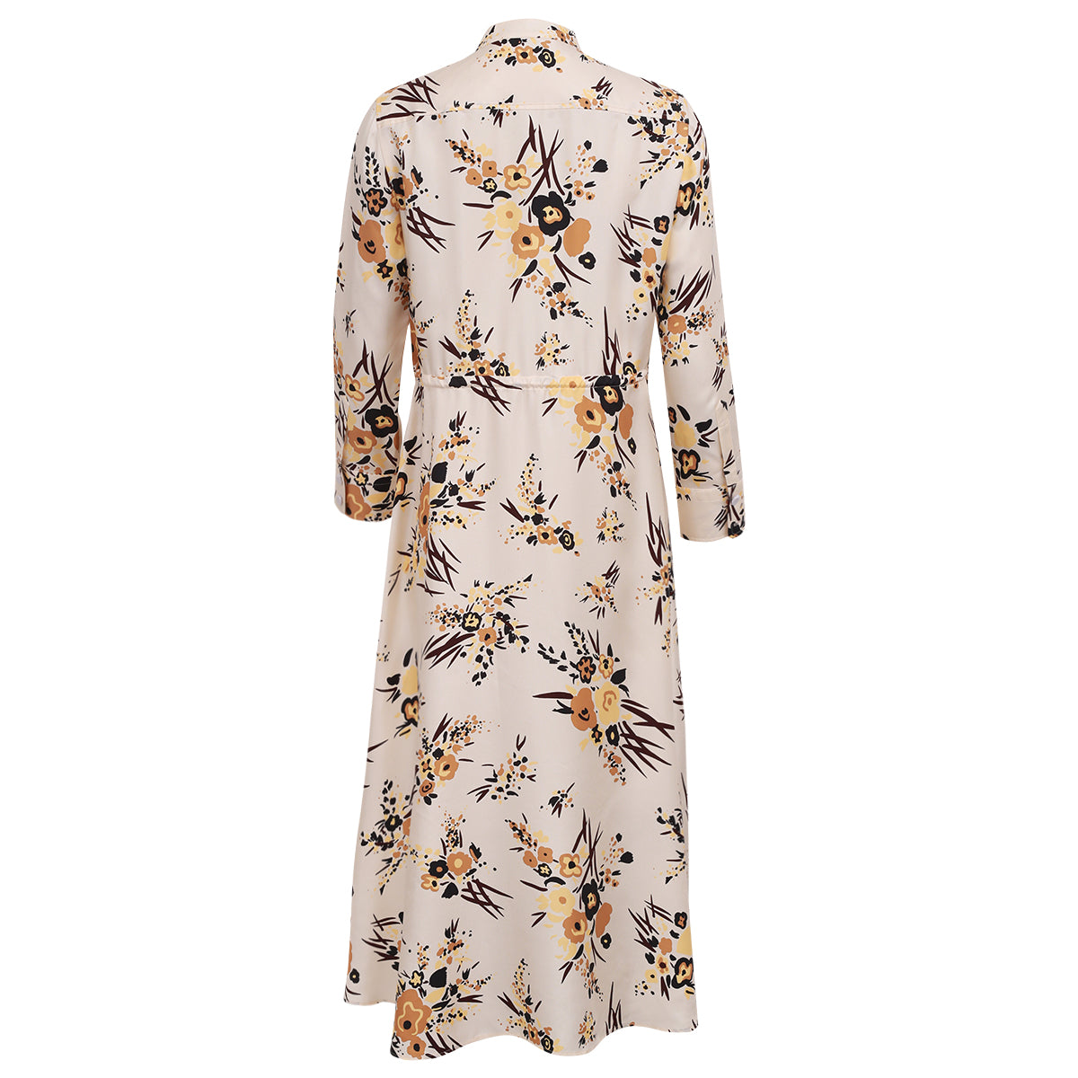 Vestido Tory Burch Midi Off White Tam. 40 Br