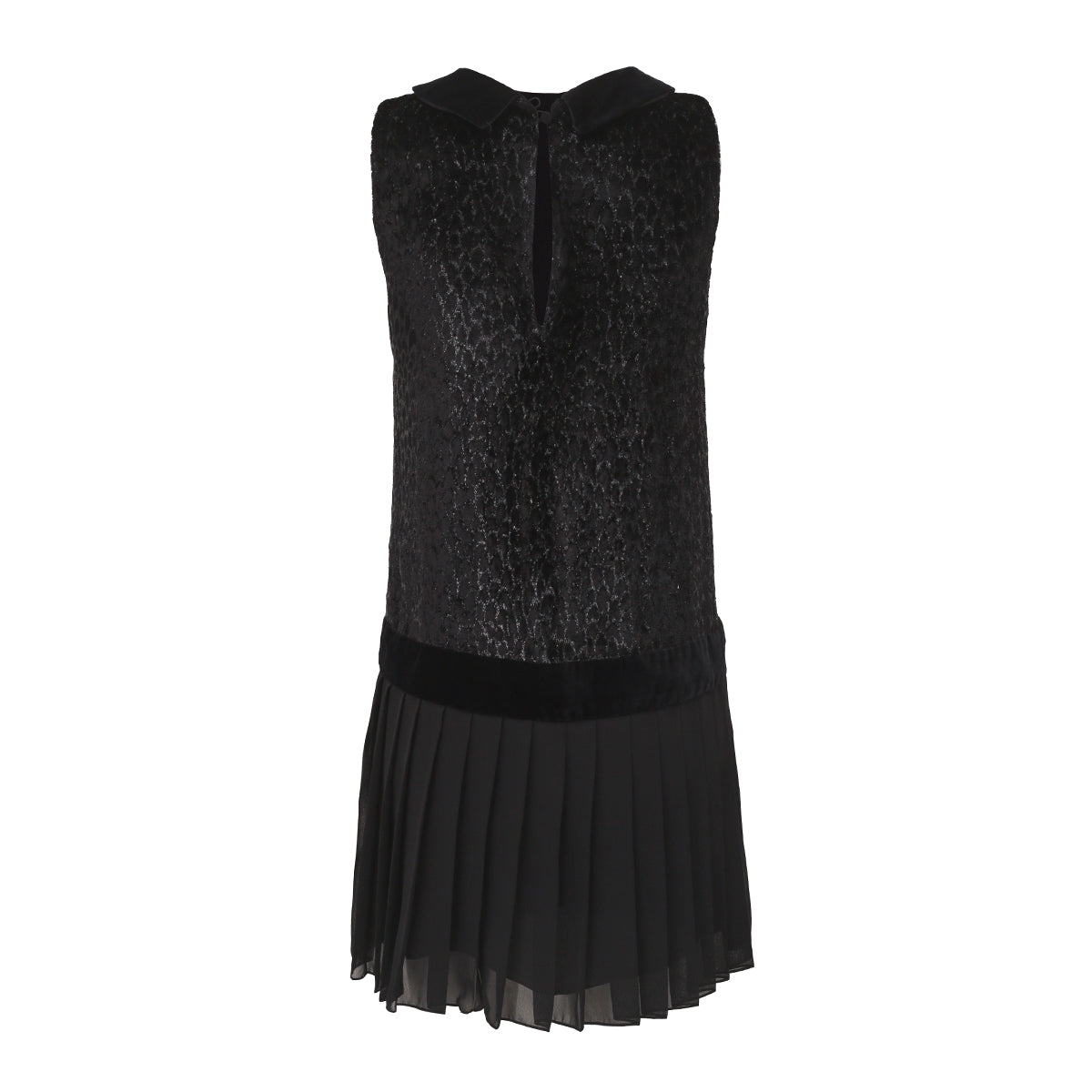 Vestido Talie Nk Veludo Preto TAM. 36 BR