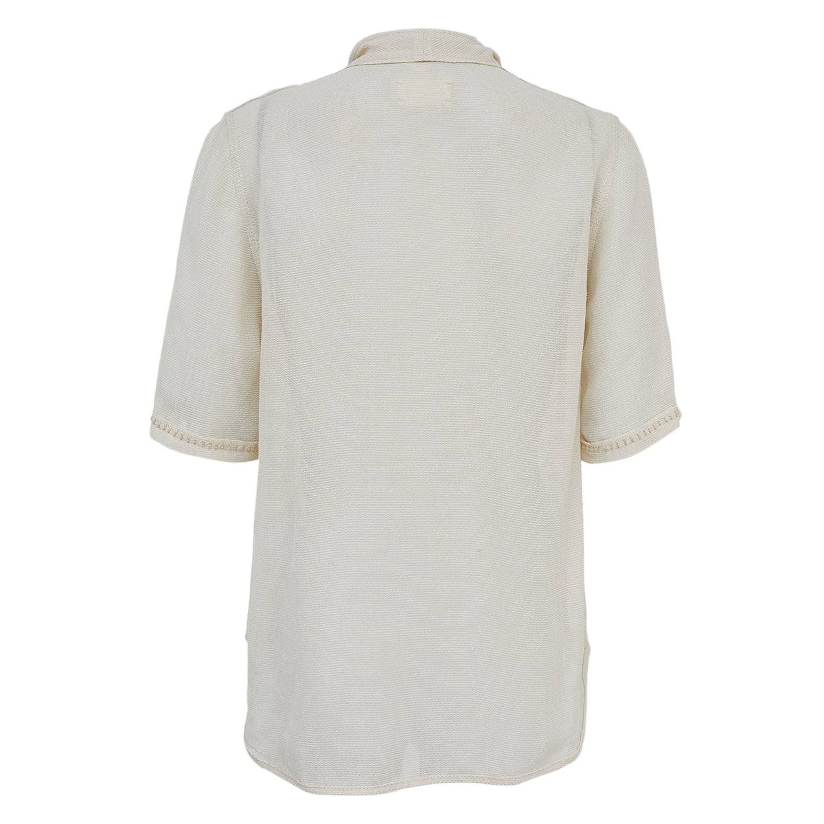 Camisa De Goeye Off White Texturizada Tam 42 Br