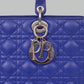 Bolsa Christian Dior Lady Dior Azul