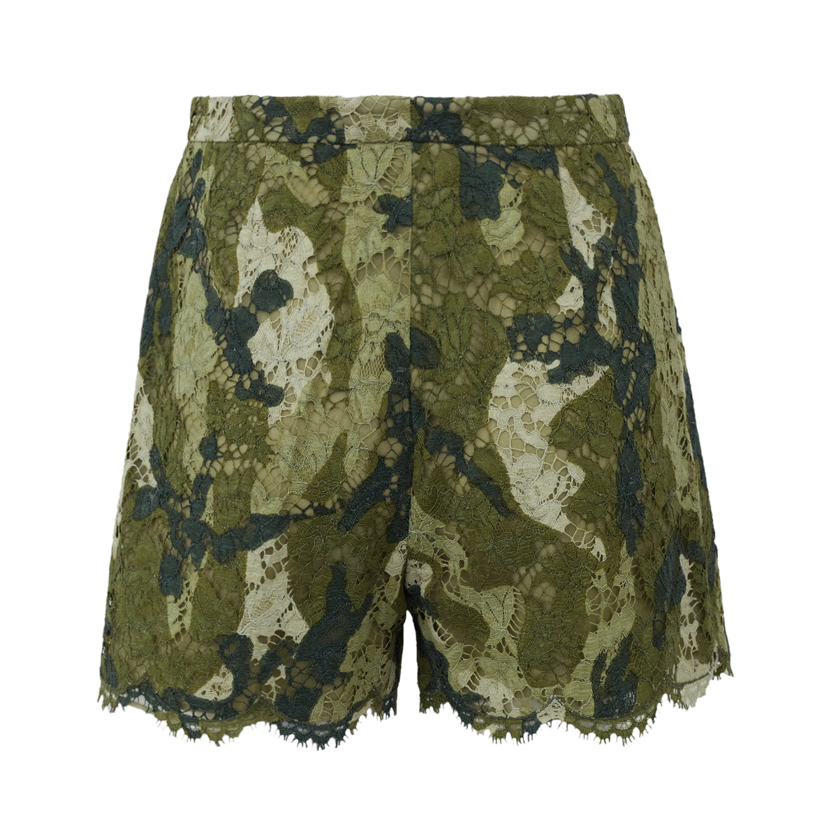 Shorts Valentino Renda Verde Tam. 36 Br