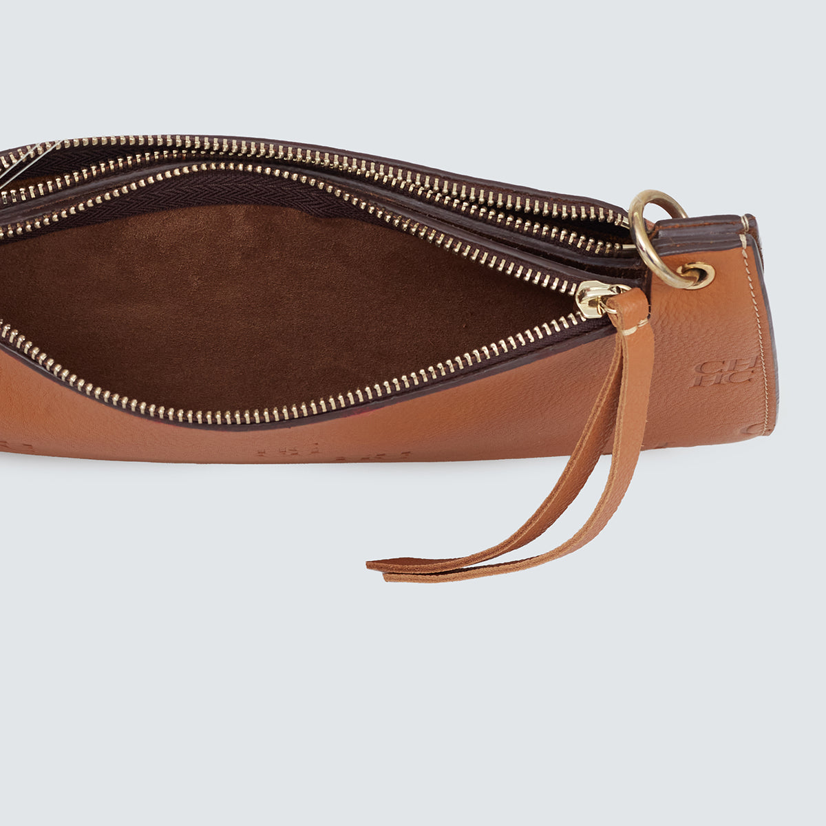 Bolsa Carolina Herrera Castanuela Reversible Caramelo