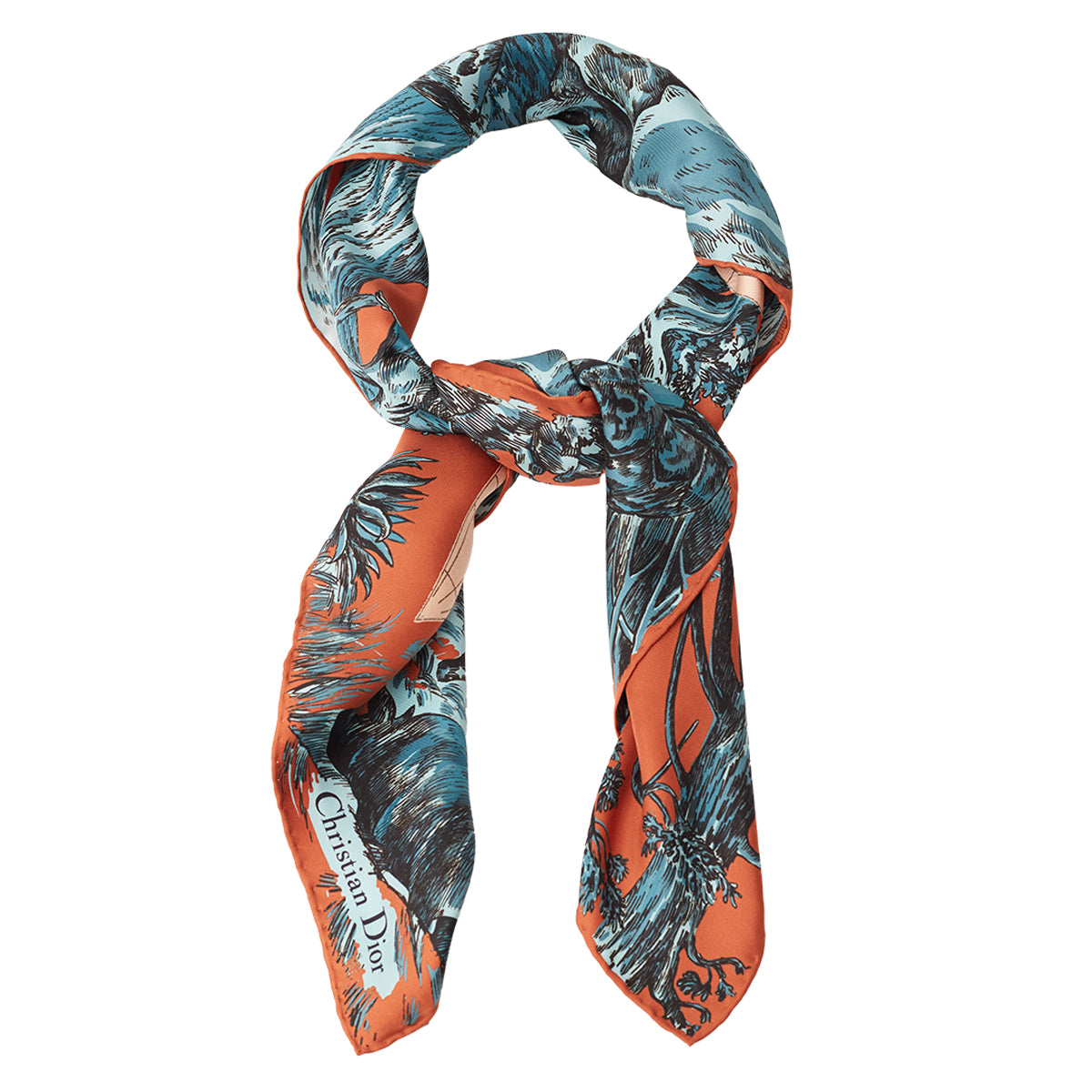 Lenço Dior "Dior Around The World"