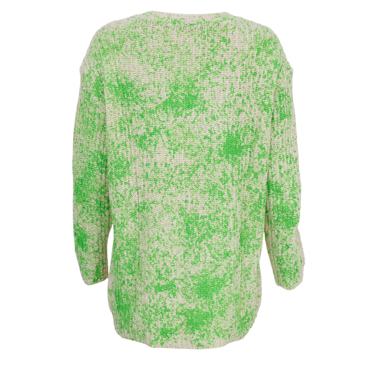 Tricot Paula Raia Bege e Verde Tam P Br