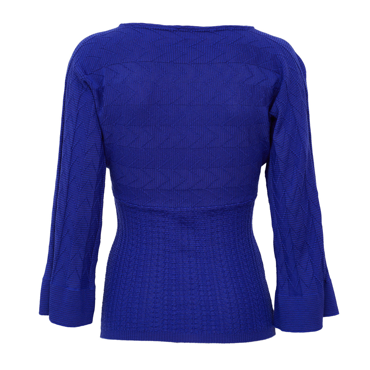 Malha Missoni Azul Tam P Br