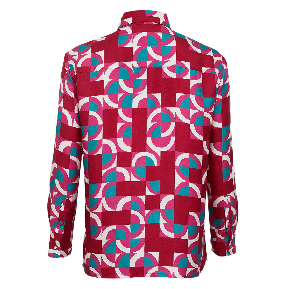 Camisa Double Jó Estampada Rosa Tam PP BR