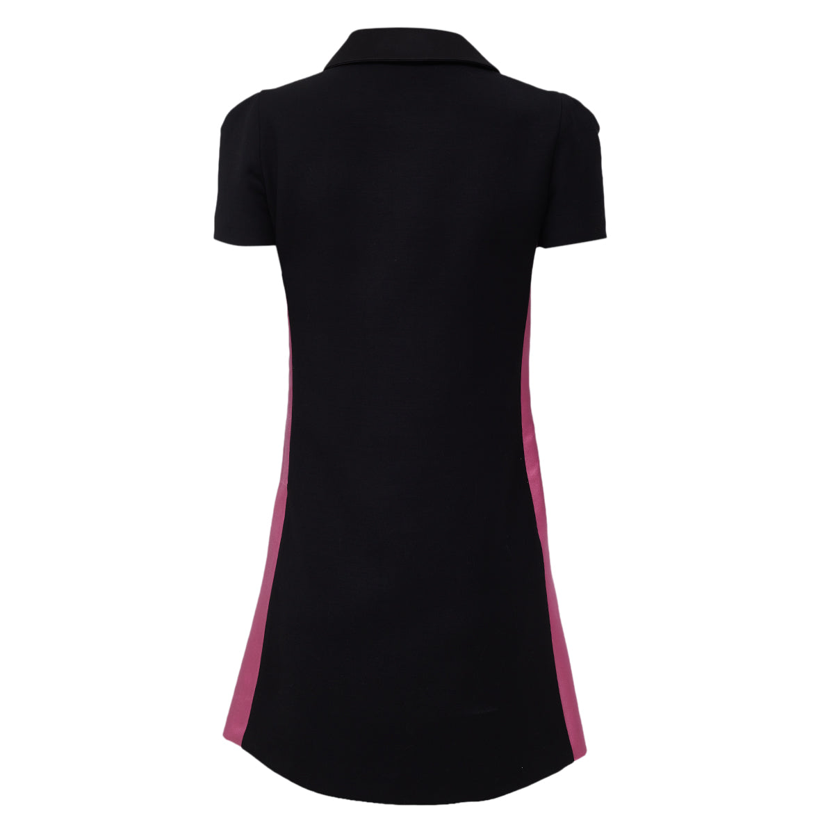 Vestido Prada Preto e Rosa Tam 34 Br