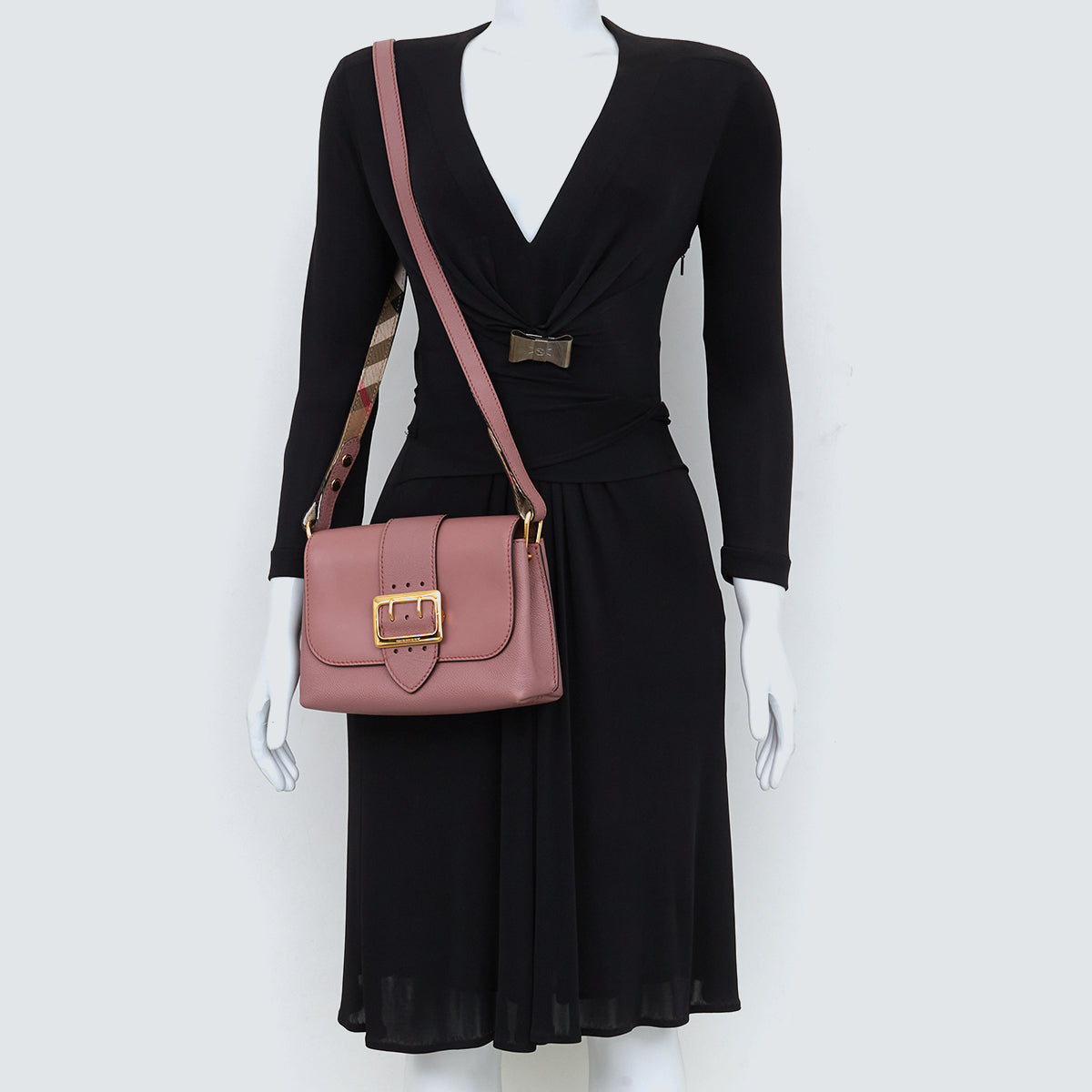 Bolsa Burberry Crossbody Rosa