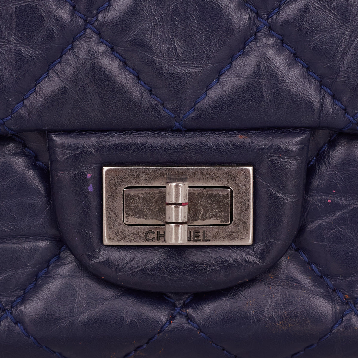 Bolsa Chanel 2.55 Azul Marinho