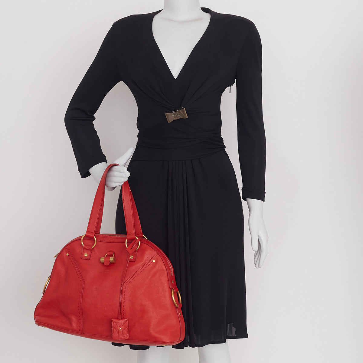 Bolsa Saint Laurent Vermelha