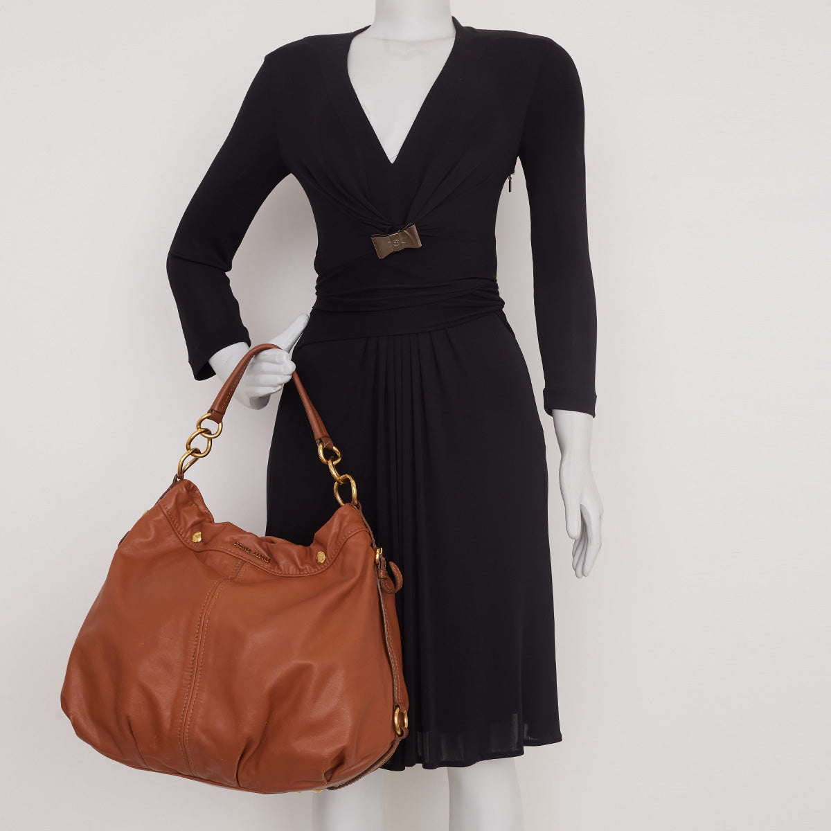 Bolsa Miu Miu Tote Caramelo