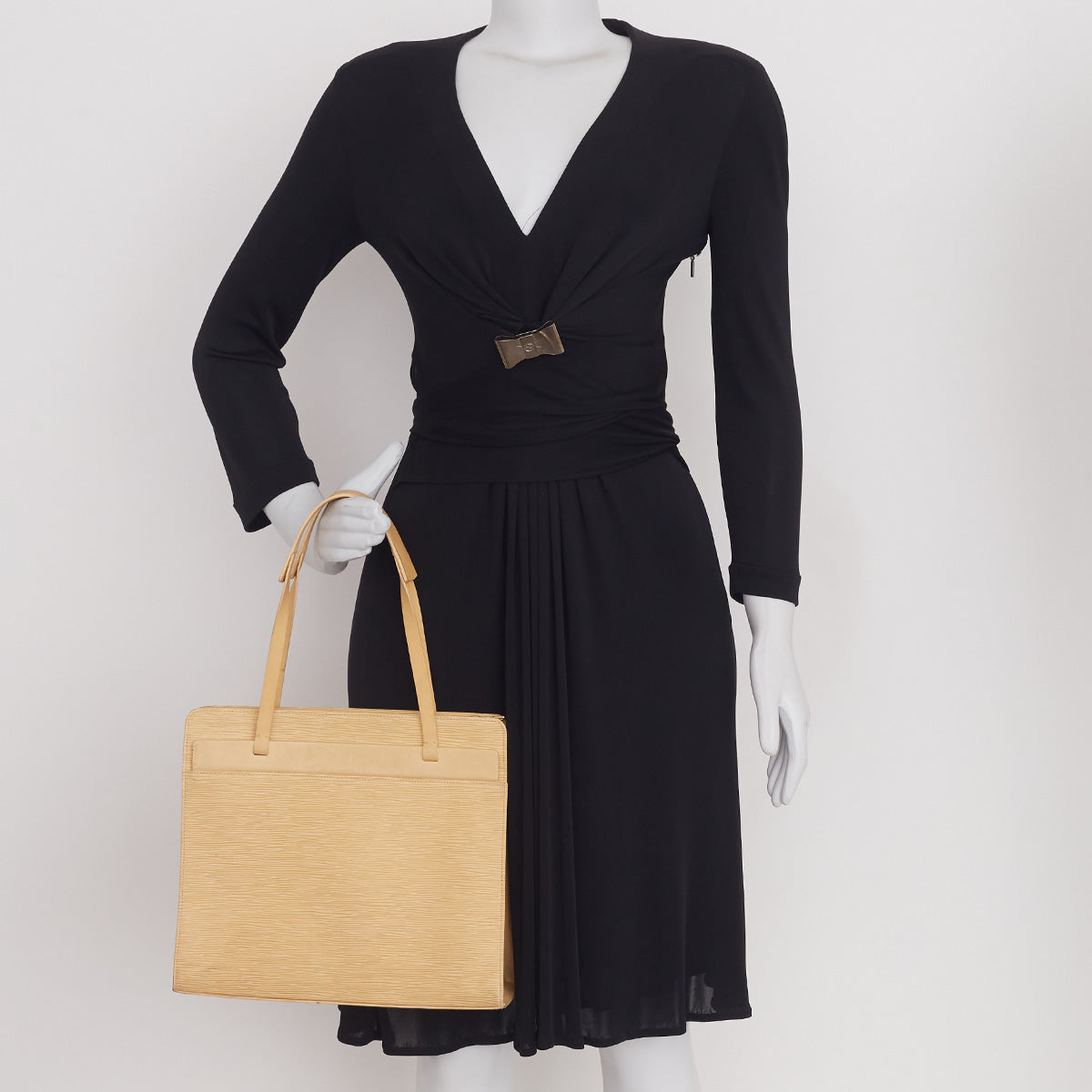 Bolsa Louis Vuitton Croisette Epi Amarela