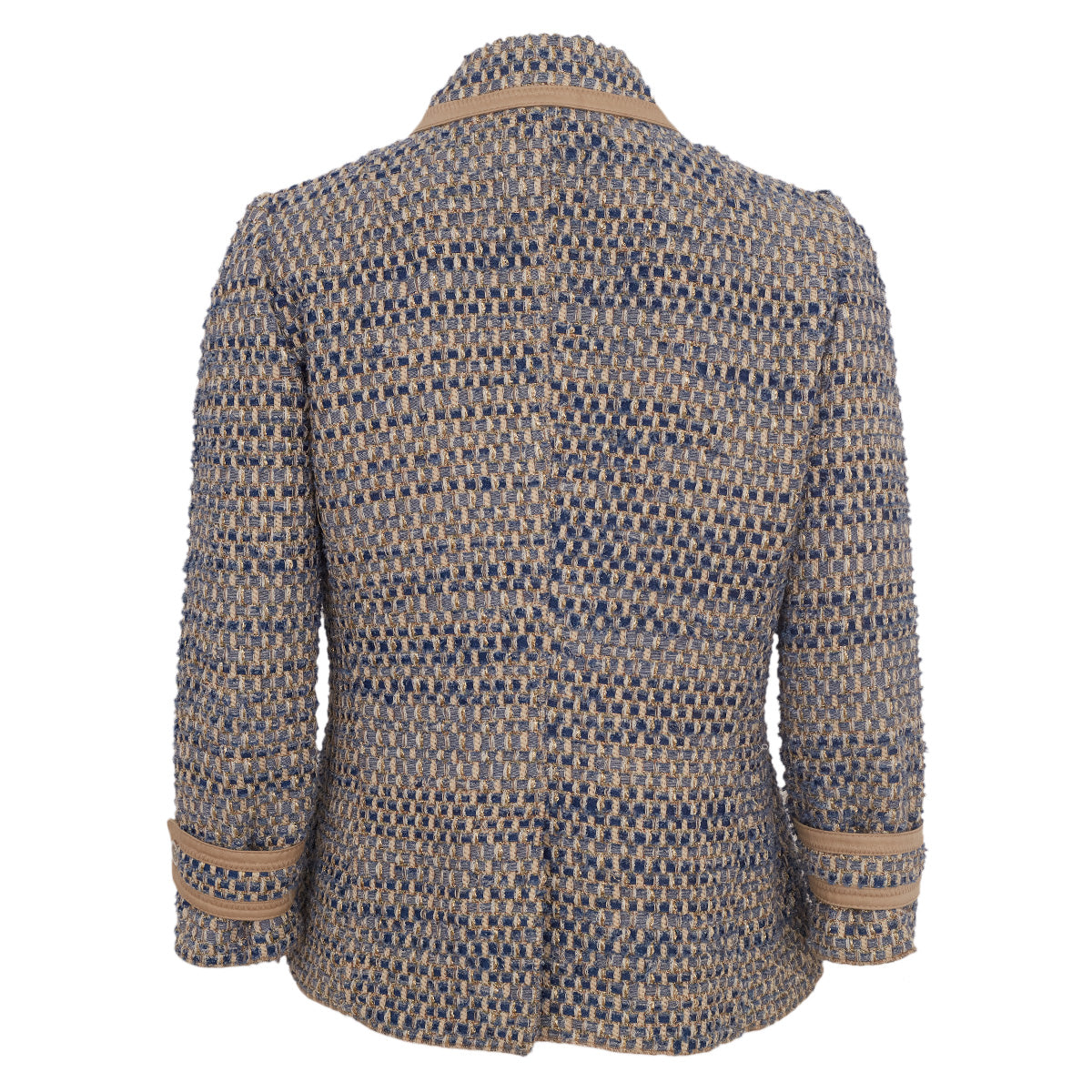 Casaco Dolce & Gabbana Tweed Azul Claro Tam. 42 Br