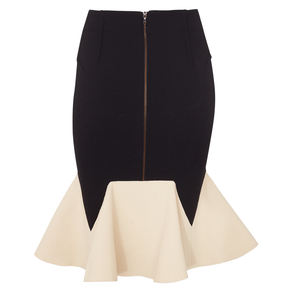 Saia Roland Mouret Bicolor Tam. 38 Br