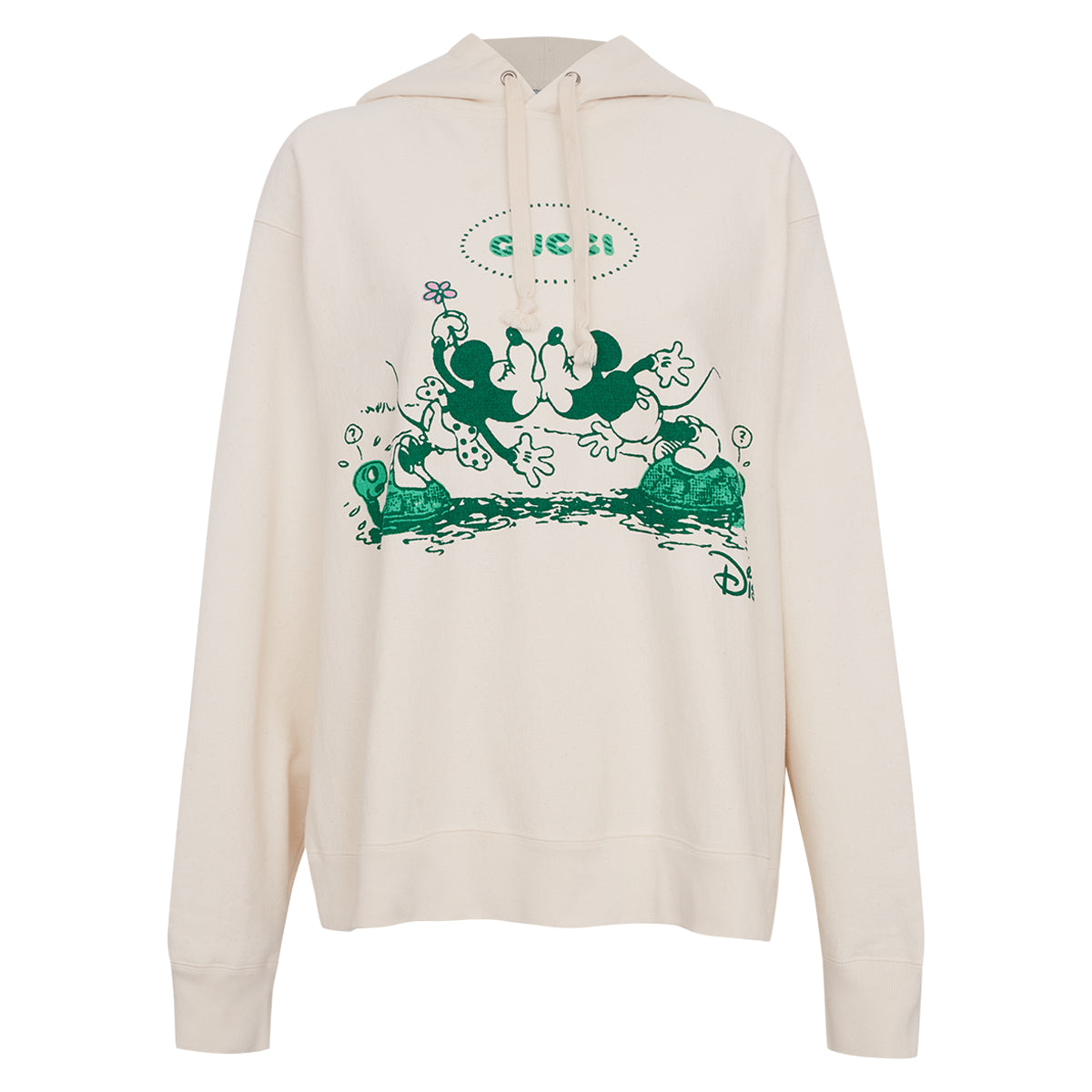 Moletom Gucci Mickey e Minnie Verde G Br – Peguei Bode