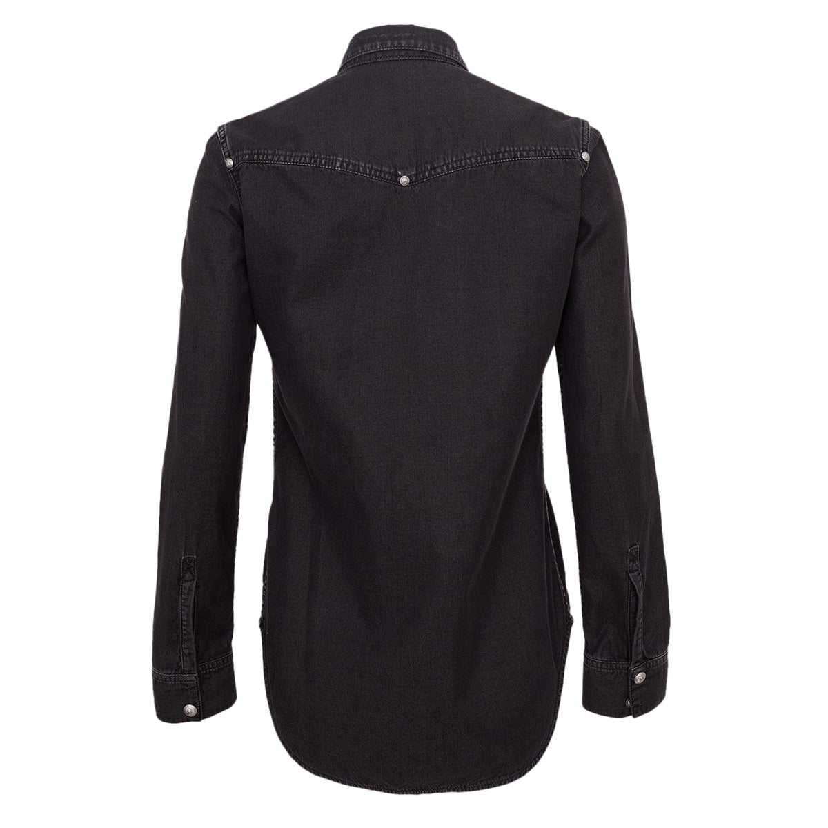 Camisa Balmain Jeans Preta Tam. M Br